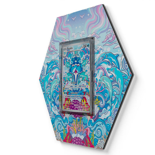200/197 Palafin - Extended Artwork Pokemon Card Display