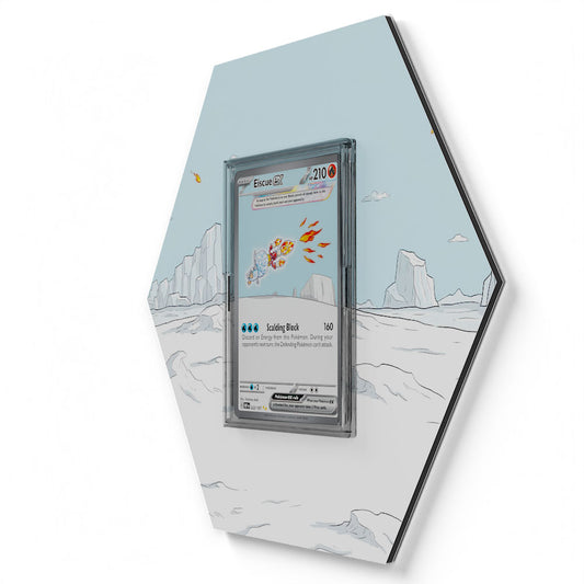 222/197 Eiscue EX - Extended Artwork Pokemon Card Display