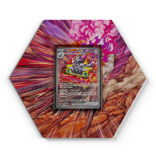 224/197 Revavroom EX - Extended Artwork Pokemon Card Display
