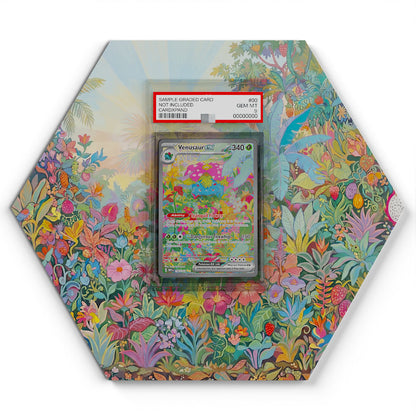 198/165 Venusaur EX - Extended Artwork Pokemon Card Display