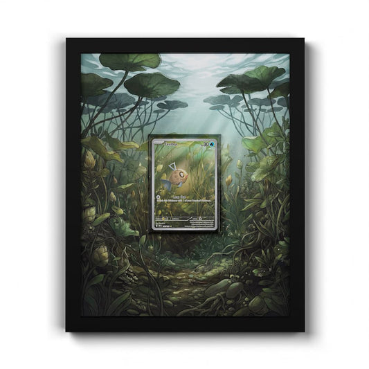 198 Feebas - Extended Artwork Framed Pokemon Card Display