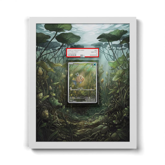 198 Feebas - Extended Artwork Framed Pokemon Card Display