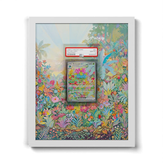 198 Venusaur EX - Extended Artwork Framed Pokemon Card Display