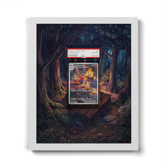 199 Fletchinder - Extended Artwork Framed Pokemon Card Display