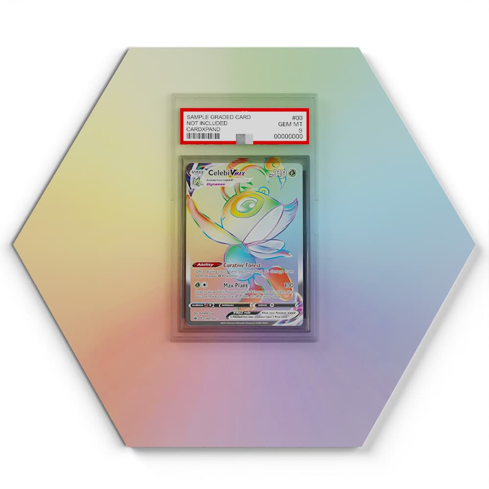 199/198 Celebi VMAX - Extended Artwork Pokemon Card Display