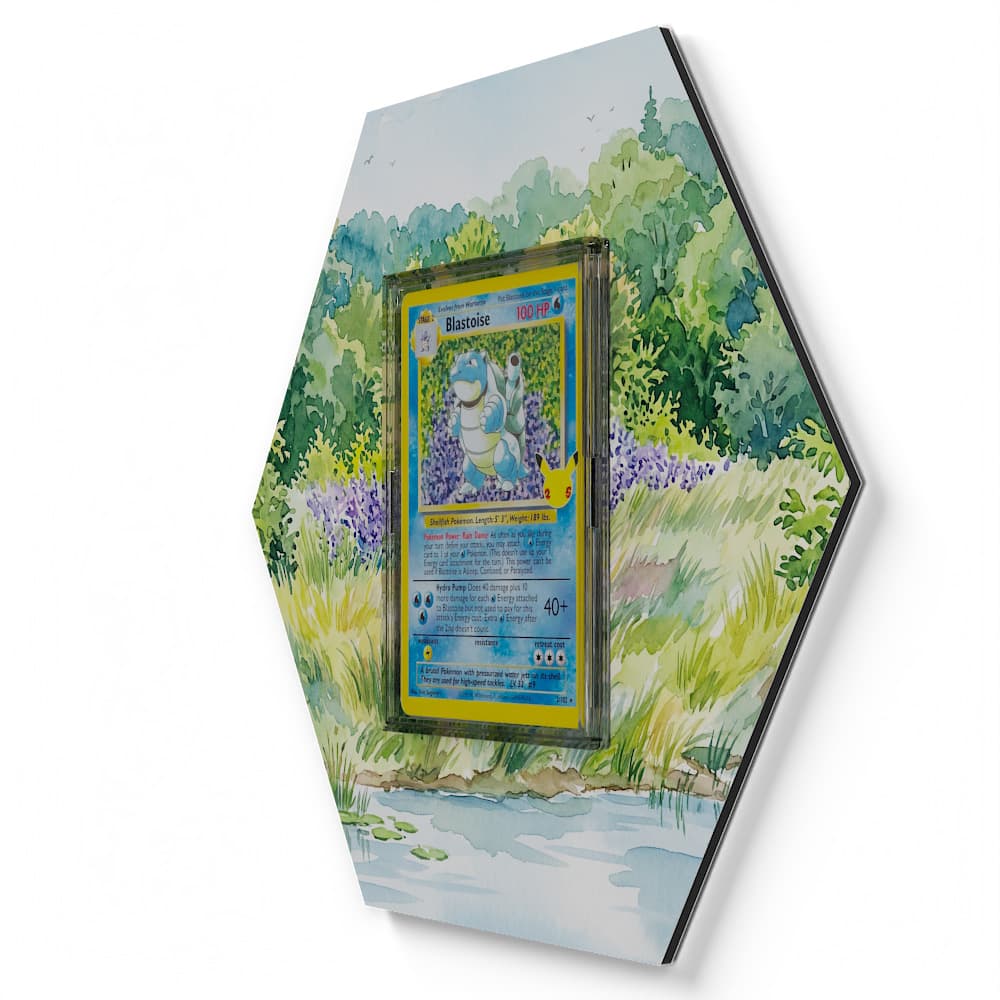 2/102 Blastoise - Extended Artwork Pokemon Card Display