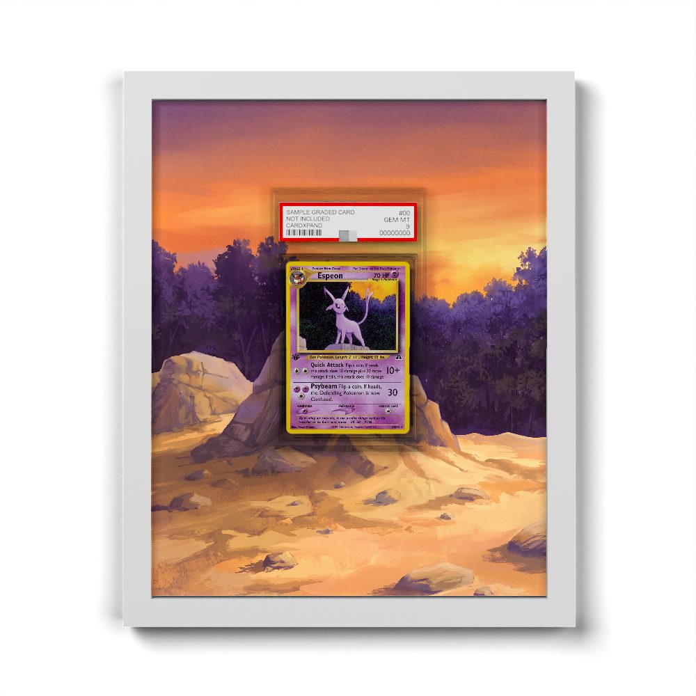 20/75 Espeon - Extended Artwork Pokemon Card Frame