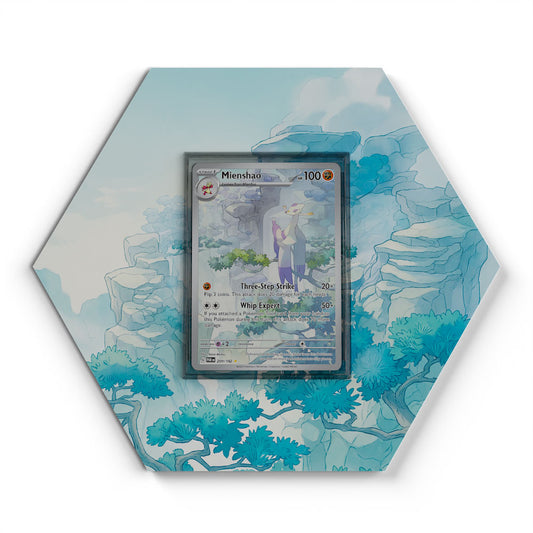200/182 Mienshao - Extended Artwork Pokemon Card Display