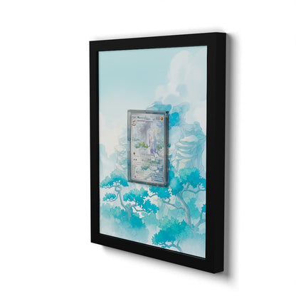 200/182 Mienshao - Extended Artwork Framed Pokemon Card Display