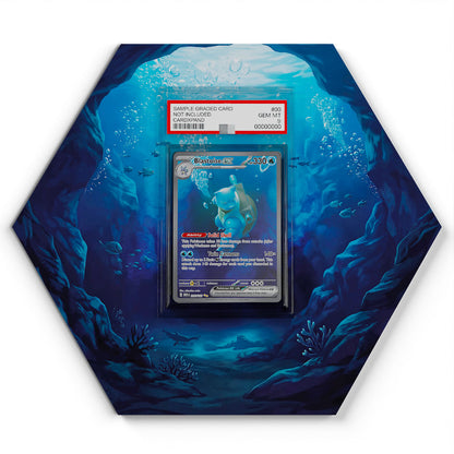 200/165 Blastoise EX - Extended Artwork Pokemon Card Display