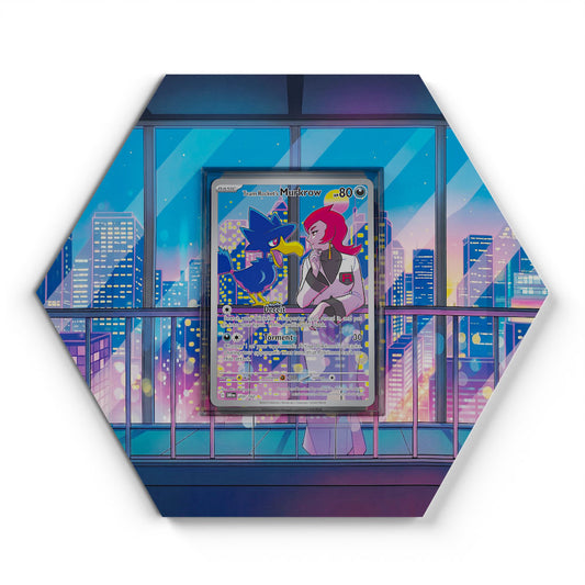 200/182 Team Rocket's Murkrow - Extended Artwork Pokemon Card Display