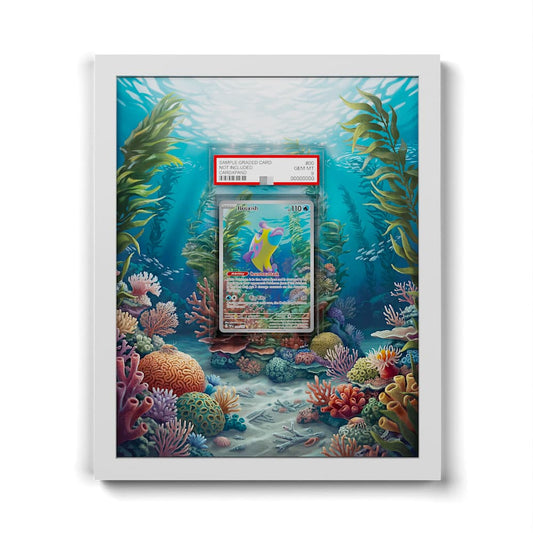 200 Bruxish - Extended Artwork Framed Pokemon Card Display