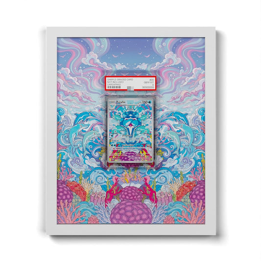 200 Palafin - Extended Artwork Framed Pokemon Card Display