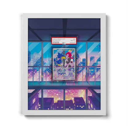 200 Team Rocket's Murkrow - Extended Artwork Framed Pokemon Card Display
