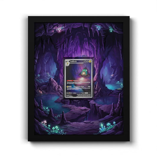 201 Bellibolt - Extended Artwork Framed Pokemon Card Display