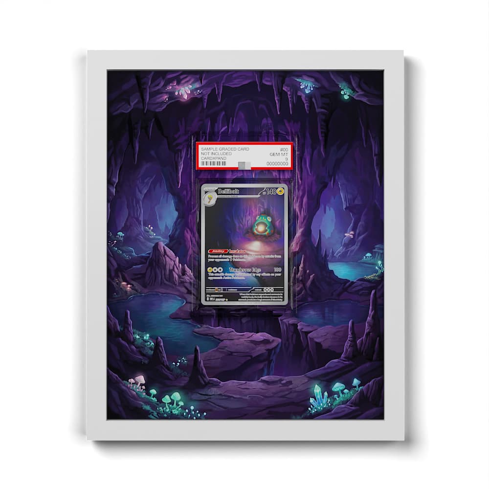 201 Bellibolt - Extended Artwork Framed Pokemon Card Display