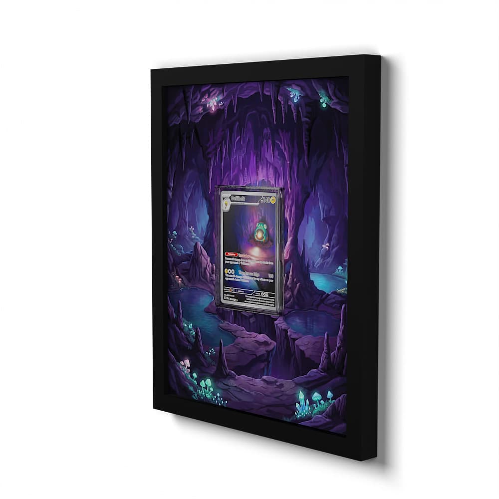 201 Bellibolt - Extended Artwork Framed Pokemon Card Display