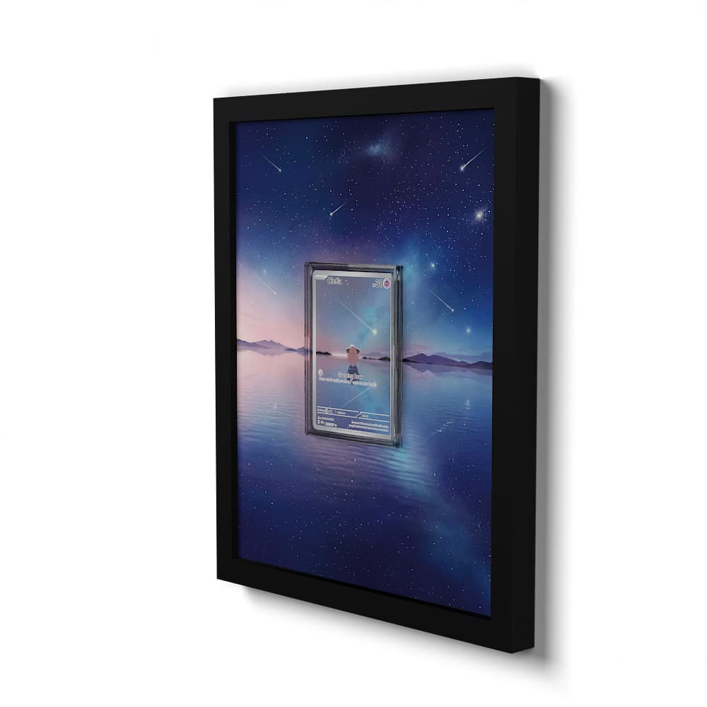 202 Cleffa - Extended Artwork Framed Pokemon Card Display