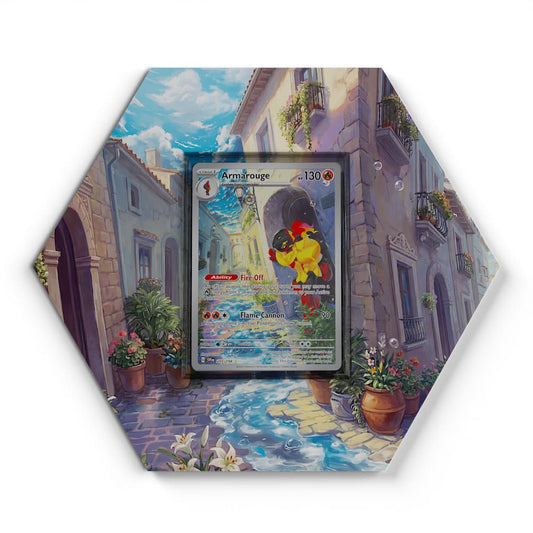 203/198 Armarouge - Extended Artwork Pokemon Card Display