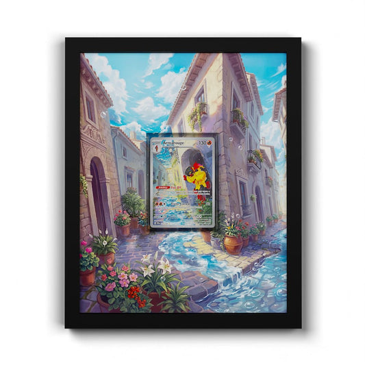 203/198 Armarouge - Extended Artwork Framed Pokemon Card Display