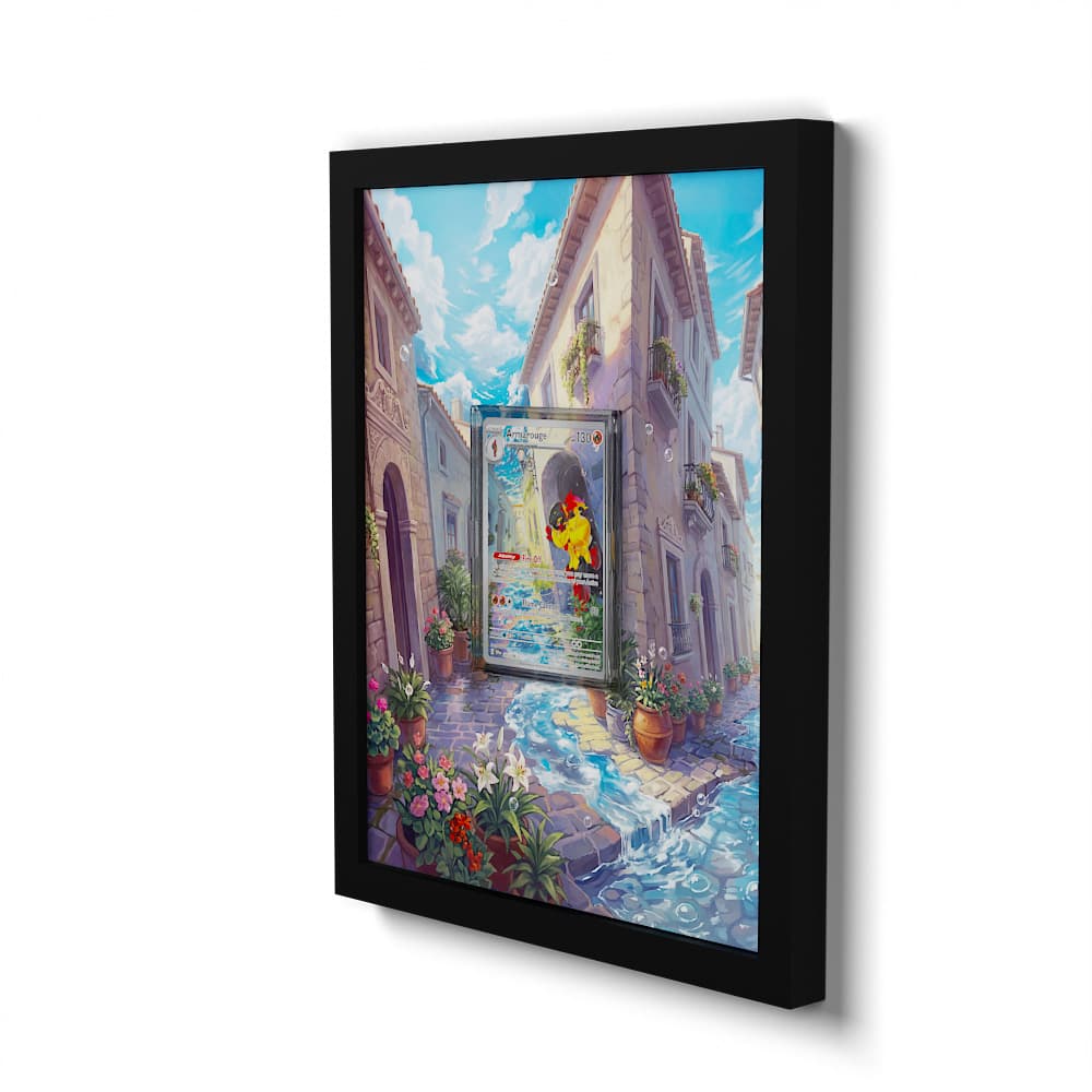203/198 Armarouge - Extended Artwork Framed Pokemon Card Display
