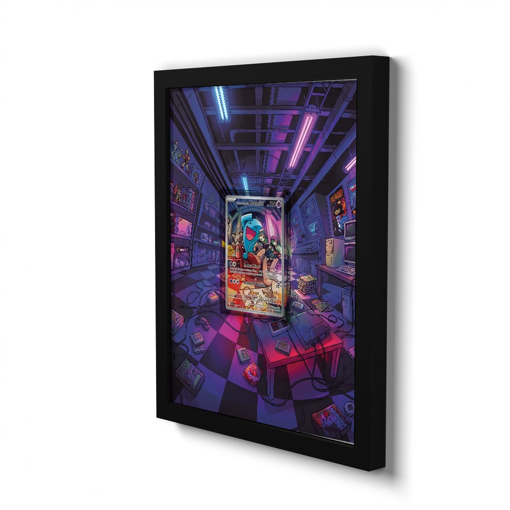 203 Team Rocket’s Wobbuffet - Extended Artwork Pokemon Card Frame