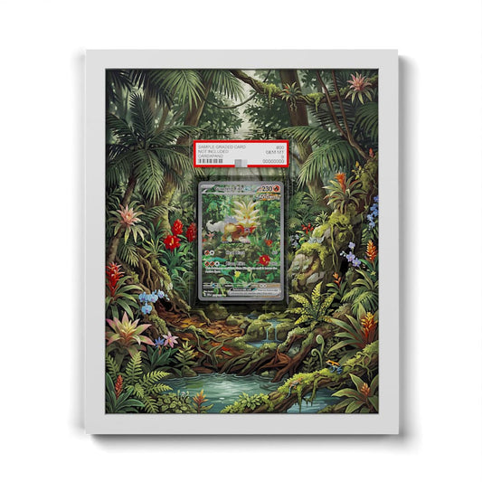 204 Gouging Fire EX - Extended Artwork Framed Pokemon Card Display