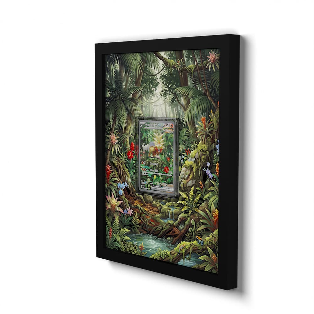 204 Gouging Fire EX - Extended Artwork Framed Pokemon Card Display