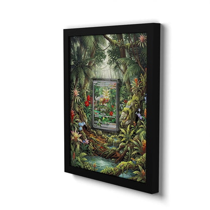 204 Gouging Fire EX - Extended Artwork Framed Pokemon Card Display