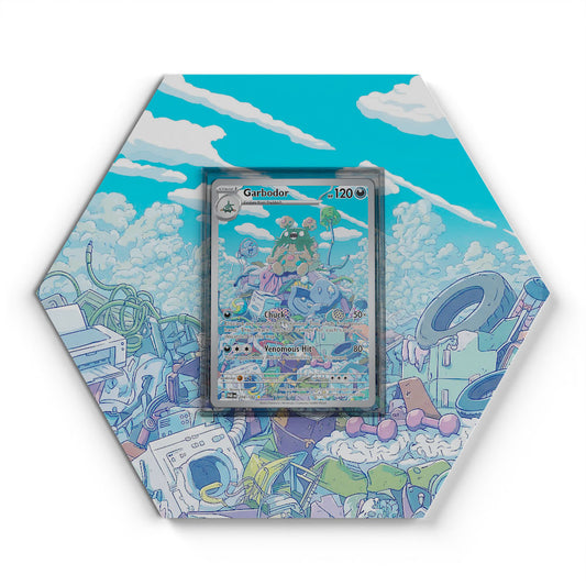 204/182 Garbodor - Extended Artwork Pokemon Card Display