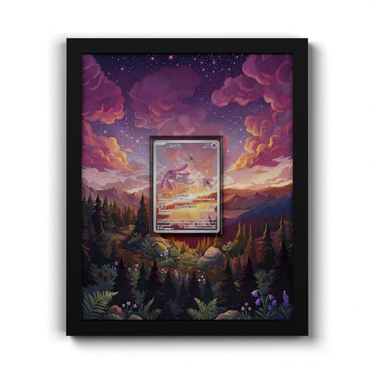 204 Mesprit - Extended Artwork Framed Pokemon Card Display