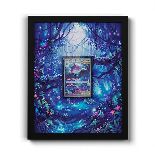 205 Walking Wake EX - Extended Artwork Framed Pokemon Card Display