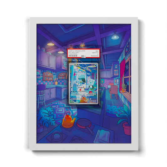205 Eiscue - Extended Artwork Framed Pokemon Card Display