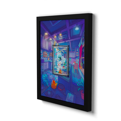 205 Eiscue - Extended Artwork Framed Pokemon Card Display