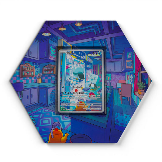 205/193 Eiscue - Extended Artwork Pokemon Card Display