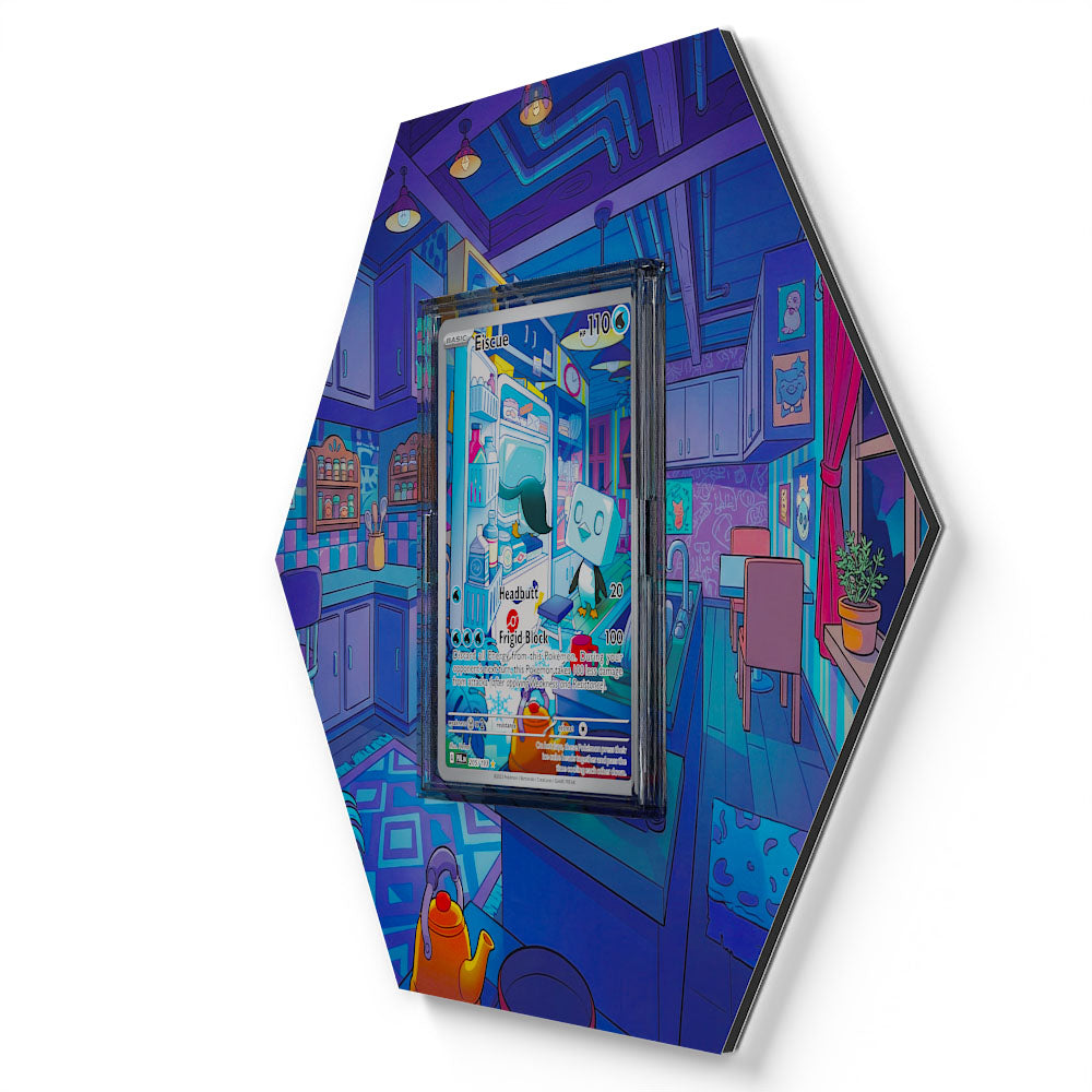 205/193 Eiscue - Extended Artwork Pokemon Card Display