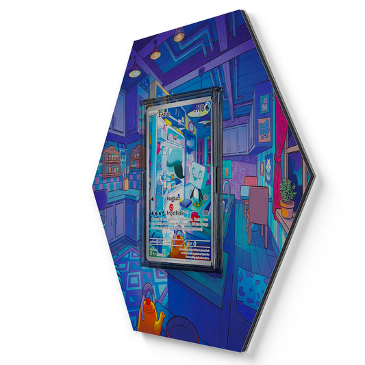 205/193 Eiscue - Extended Artwork Pokemon Card Display