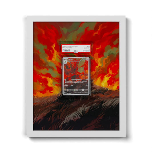 205 Scizor - Extended Artwork Framed Pokemon Card Display