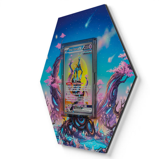 206/162 Iron Crown EX - Extended Artwork Pokemon Card Display