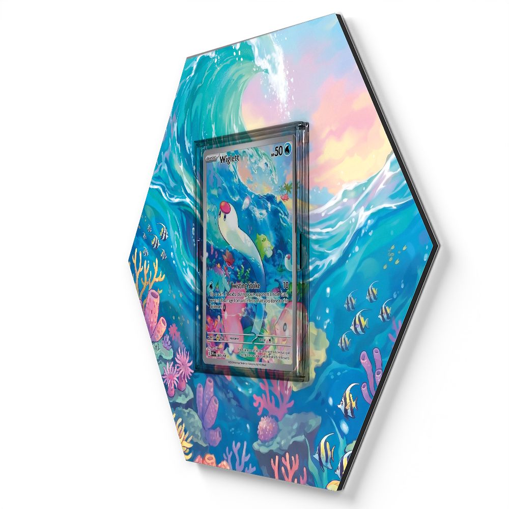 206/198 Wiglett - Extended Artwork Pokemon Card Display