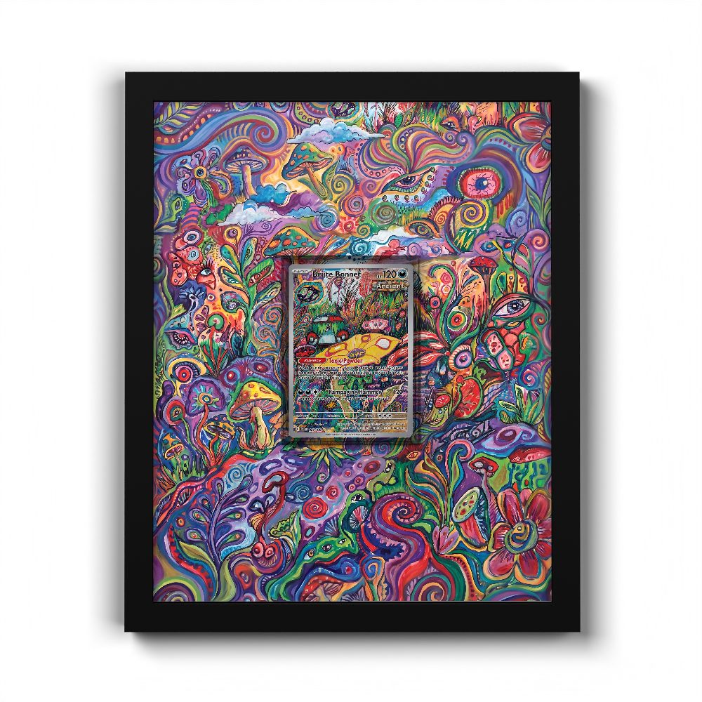 207/182 Brute Bonnet - Extended Artwork Pokemon Card Frame