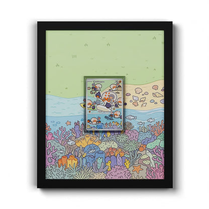 207 Clobbopus - Extended Artwork Framed Pokemon Card Display