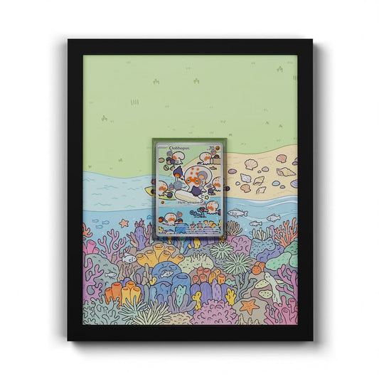 207 Clobbopus - Extended Artwork Framed Pokemon Card Display