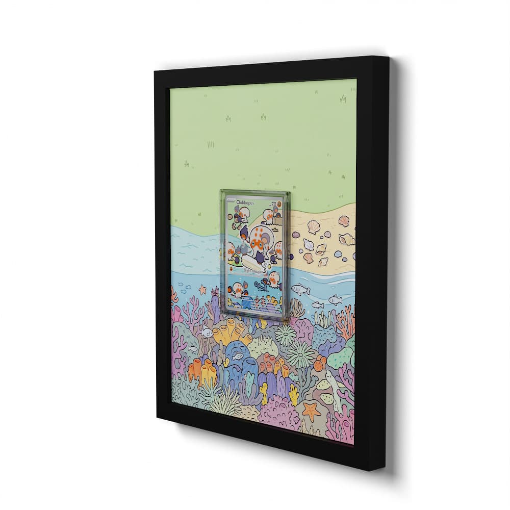 207 Clobbopus - Extended Artwork Framed Pokemon Card Display