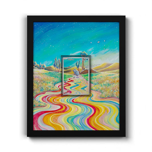 208 Frigibax - Extended Artwork Framed Pokemon Card Display