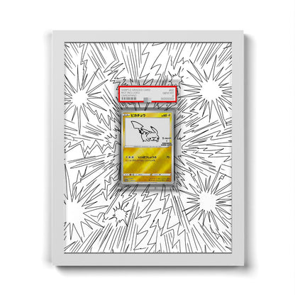 208/S-P Pikachu - Extended Artwork Trading Card Frame