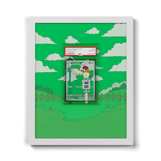 208 Pidgeotto - Extended Artwork Framed Pokemon Card Display