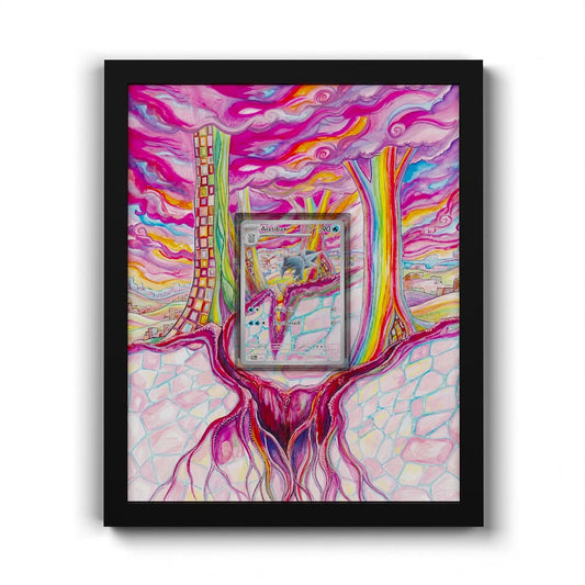 209 Arctibax - Extended Artwork Framed Pokemon Card Display