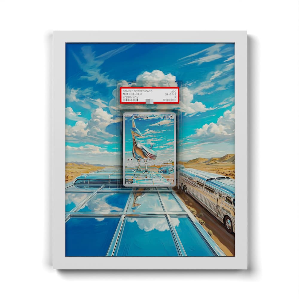 209 Skarmory - Extended Artwork Framed Pokemon Card Display