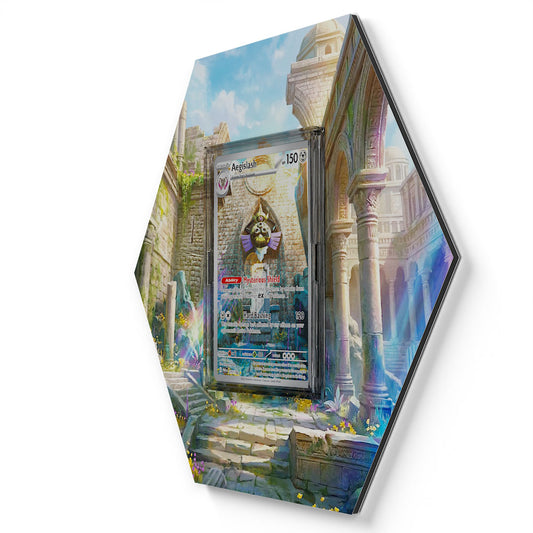 210/182 Aegislash - Extended Artwork Pokemon Card Display